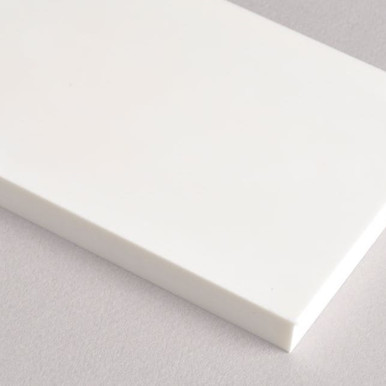 Ethylglyde Natural White HDPE Sheet. Great for Cutting Board, Marine Board,  and DIY Projects. 24 x 48 x 1 