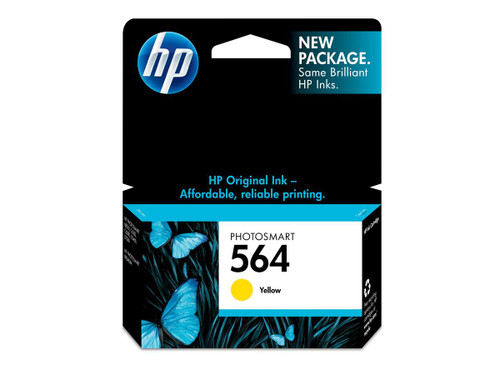 HP 564 (CB320WN) Yellow Original Ink Cartridge