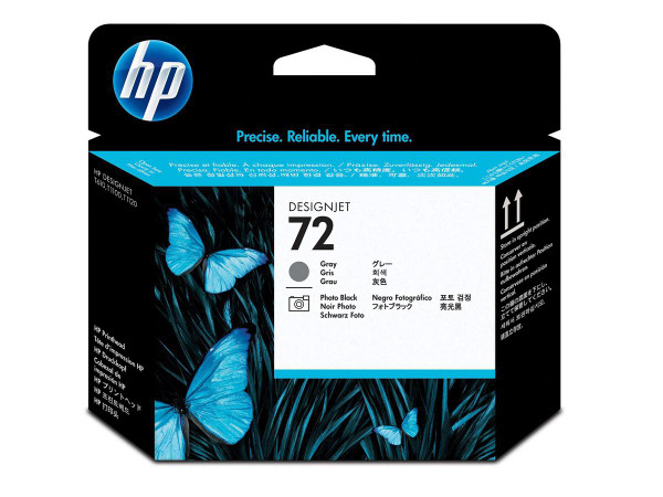 HP 72 Gray / Photo Black Printhead