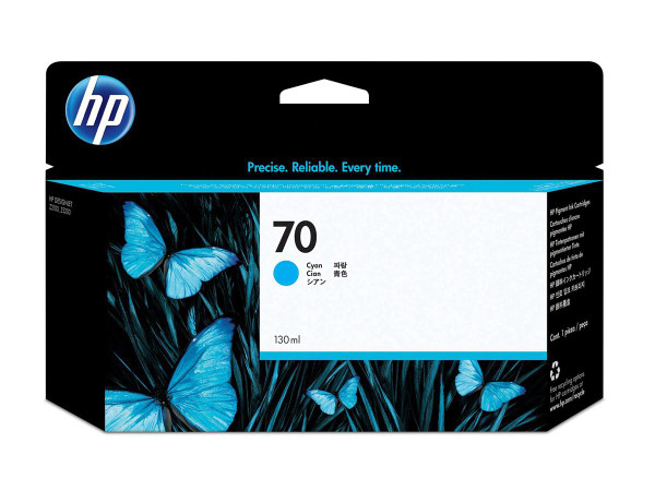 HP 70 Cyan 130 ml Ink Cartridge