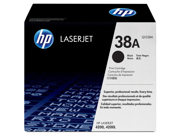 HP 38A (Q1338A) Black OriginalToner Cartridge