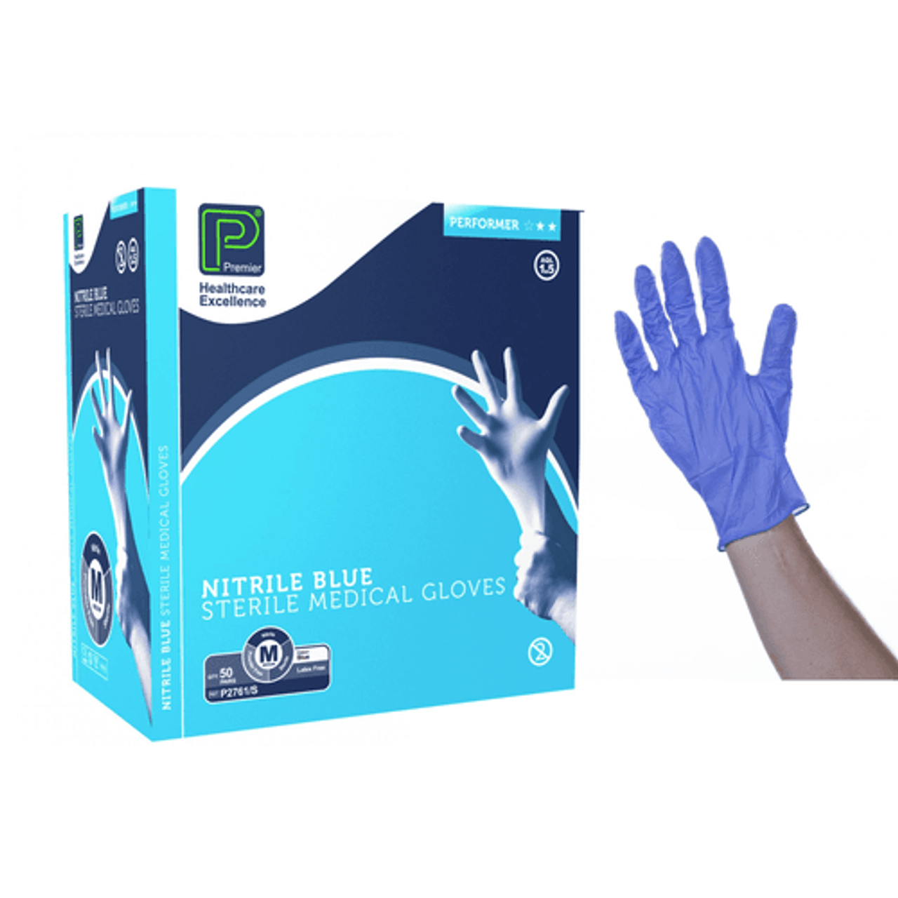 nitrile medical gloves medium