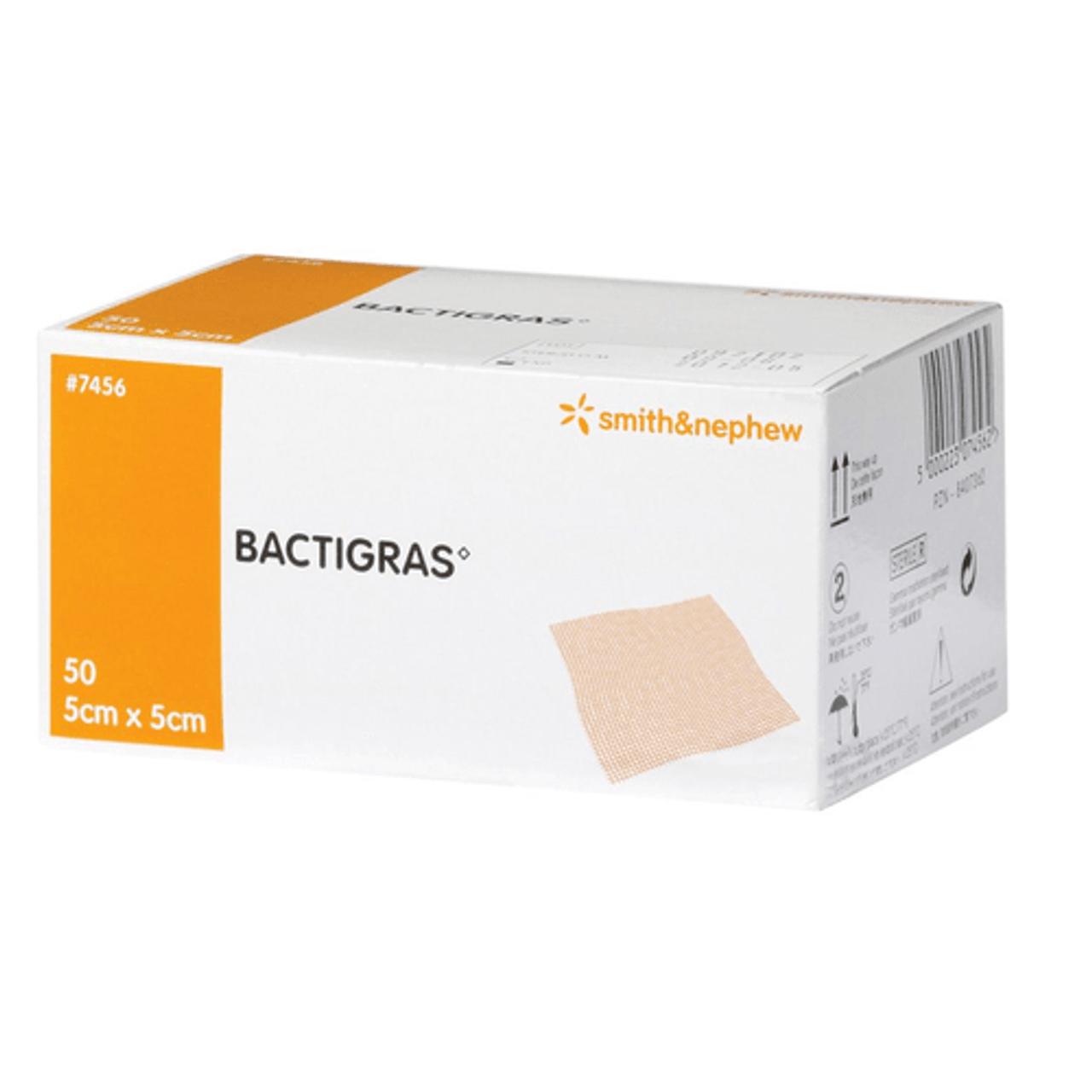 Bactigras 10cm x 10cm Antiseptic Chlorhexidine Dressing