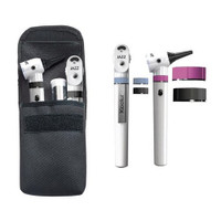 Keeler Jazz LED Otoscope and Ophthlamoscope in a carry pouch. Keeler Jazz LED Otoscope and Ophthlamoscope in a carry pouch.