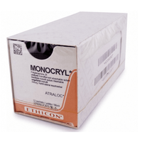 Monocryl absorbable suture size 3-0, length 70cm