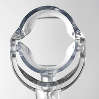 PELIspec Vaginal Speculum Broad with Lock - Crystal clear for maximum visibility