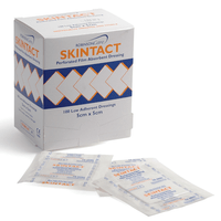 Cestra Skintact Perforated Film Dressing with Absorbent Pad, 5cm x 5cm