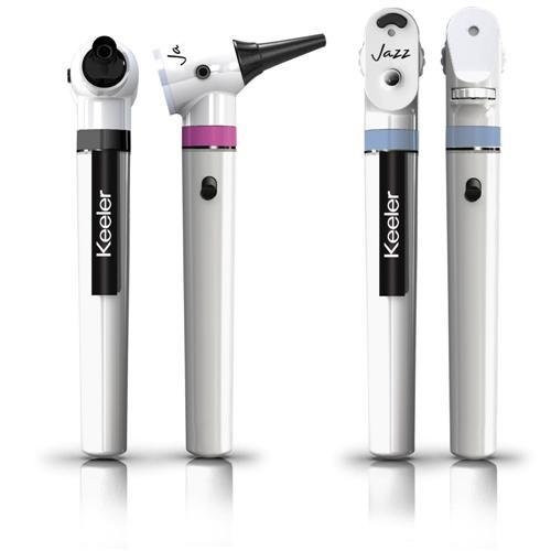Keeler 1518P1001 Standard Otoscope 2.8v with AA Battery Handle Four