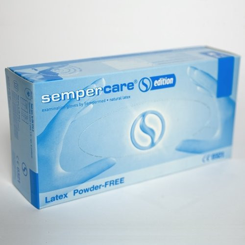 Latex Gloves Large Powder-Free Non-Sterile Sempercare Edition