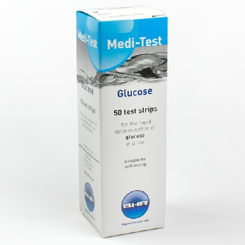 Urine Glucose Test Strips x50/pk