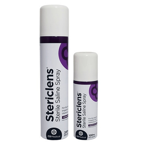 Stericlens Saline Spray - 100ml and 240ml size option