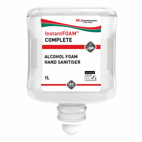 Cutan Alcohol Foam Hand Sanitiser 1 Litre Cartridge Four Square