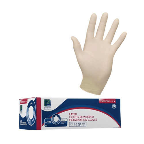 Premier Latex Examination Gloves, 100/Box