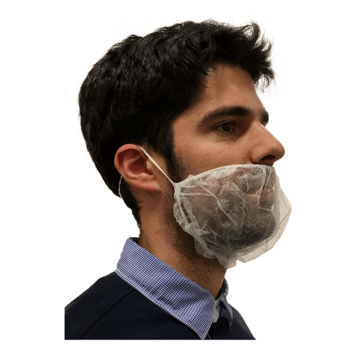Disposable Beard Covers with elastic loop