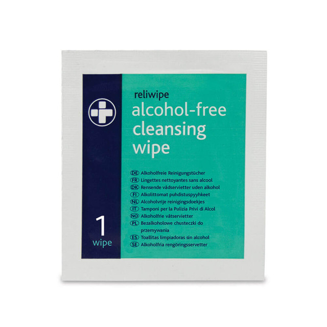 Wound Cleansing Sterile Saline Wipes, 100/pk Four Square Healthcare Ltd