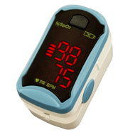 ChoiceMMed MD300C19, Fingertip Pulse Oximeter. Displays SpO2, Pulse Rate, Pulse Bar and Low Battery Indictor 