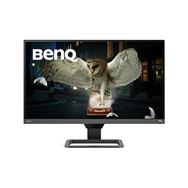 BenQ EW2780Q IPS Entertainment Monitor with HDMI connectivity HDR Eye-Care Integrated Speakers and Custom Audio Modes, Black, 27" QHD IPS HDR SPK