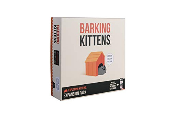 Barking Kittens: This is The Third Expansion of Exploding Kittens Card Game - Family-Friendly Party Games - Card Games for Adults, Teens & Kids