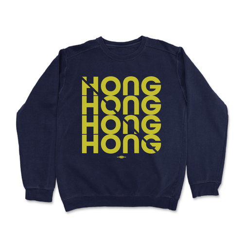 Cube Logo Crewneck (Navy)