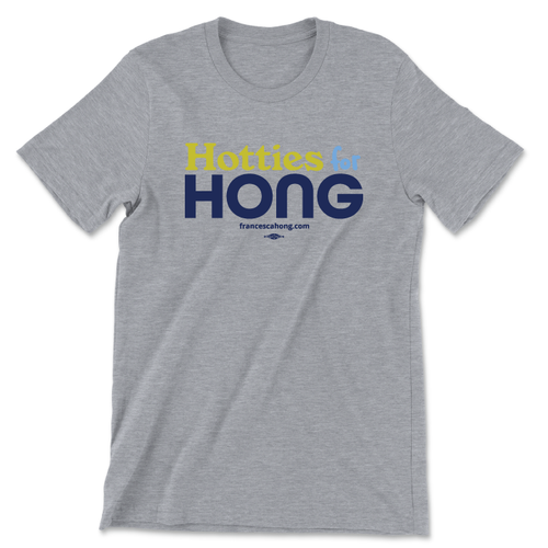 Hotties For Hong (Athletic Heather Tee)