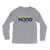 Hotties For Hong (Heather Grey Long-Sleeve Tee)