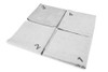 AutoFiber Quadrant Wipe Microfiber Towel Gray | 10 Pack | Coating Leveling