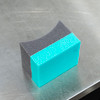 Large Curved Tire Shine and Dressing Applicator | Foam Block Large Curved Tire Shine and Dressing Applicator | Foam Block
