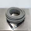 TCG 100' Kobrajet Pressure Washer Hose Gray | 100 Foot | Add Quick Connects