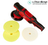 The Clean Garage Griot's Garage G9 Polisher Kit | 6" DA Backing Plate and 3 Pads Combo