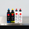 Clean Garage | Rupes New DA System Combo Kit | 4 250ml Bottles | Polish & Compound