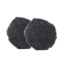 3" Grey Uro-Wool Blended Pad 2 Pack | Buff and Shine Wool Cutting