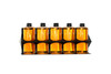 Clean Garage Poka Premium Wall Mount Detail Bottle Spray Holder | Holds 5 32oz 1 Liter Bottles 