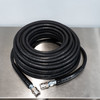 100' Kobrajet Pressure Washer Hose Black 3/8" | 100 Foot | Optional Quick Connects | The Clean Garage