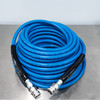 75' Kobrajet Pressure Washer Hose Blue Smooth Jacket | 75 Foot | Add Quick Connects