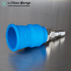The Clean Garage MTM Acqualine Blue Rinse Nozzle and Guard | Orifice Size 5.0 - 25°