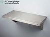 The Clean Garage Stainless Steel Wall Mount Pressure Washer Shelf | 20" x 10"