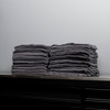 The Clean Garage Dual Pile Edgeless 500 GSM Microfiber Towel Gray | Full Case 110