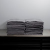 Dual Pile Edgeless 500 GSM Microfiber Towel Gray | Full Case 125 The Clean Garage