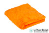  The Clean Garage Ultra Plush Edgeless 500 GSM Microfiber Detailing Towel Orange