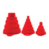 Griot's Garage Collapsible Silicone Funnels | Set of 3 | The Clean Garage