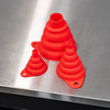 Griot's Garage Collapsible Silicone Funnels | Set of 3  The Clean Garage