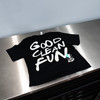 Clean Garage | Sponge Logo T-Shirt | Good Clean Fun | Black