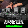 TCG Flex 24V 1120W 4 Port Simultaneous Rapid Charger | FX0451-Z