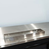 The Clean Garage Stainless Steel Channel Bottle Holder Shelf