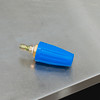 MTM 4000 PSI Blue Turbo Nozzle | With 1/4" Plug | Orifice Size 3.5