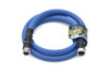 6' BluBird AG-Lite Inlet Hose 5/8" Blue Garden Hose | 3/4" GHT Connections | The Clean Garage