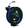 50' BluBird Retractable Air Hose Reel Black with Blue Hose | 3/8" | The Clean Garage