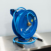 50' BluBird Retractable Pressure Washer Hose Reel Blue | 1/4" M22 14mm
