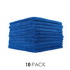 The Rag Company Edgeless 365 Microfiber Towel | Blue | 10 Pack | The Clean Garage