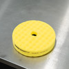 Rupes Rotary Smartfix System Double Sided Pad | Yellow Fine Foam | The Clean Garage